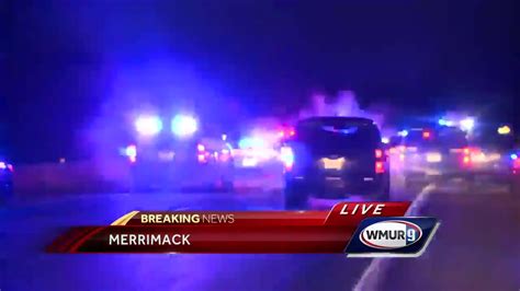 Fatal Crash Closes Everett Turnpike Southbound In Merrimack Youtube