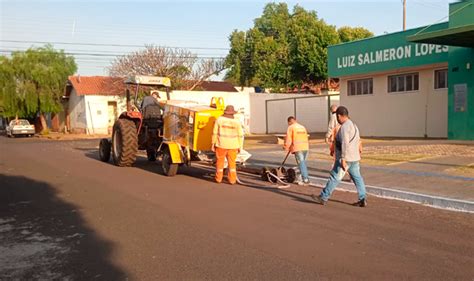 Santo Ant Nio Mais Um Bairro De Birigui A Receber A For A Tarefa Do