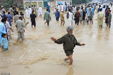 Luxury Hotel Is Swept Away By Floods In Pakistan That Have Damaged