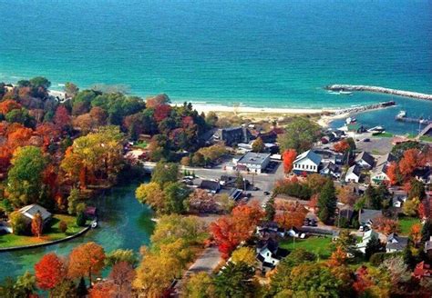 Beautiful Leland Michigan Bestdronephotography Leland Michigan