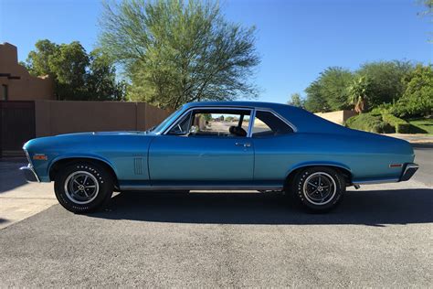 1970 Chevrolet Nova Ss 396 Side Profile 198826