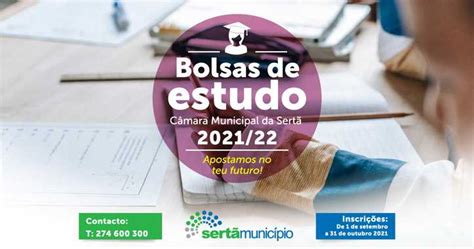 Sert Munic Pio Atribui Bolsas De Estudo Para O Ensino Superior