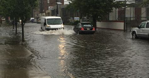 Overnight Rain System Causes Flooding Street Closures Across New Jersey