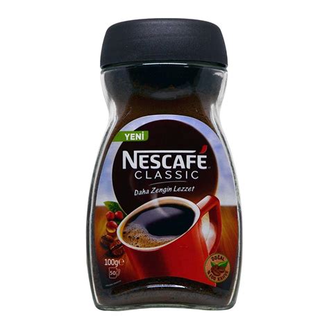 Nescafe Classic Çözünebilir Kahve 100 gr Kavanoz 8901058845464 Toptanara