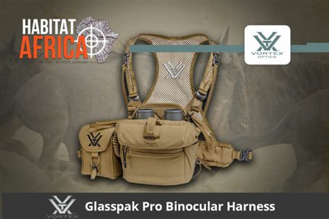 Vortex Glasspak Pro Binocular Harness Large Habitat Africa