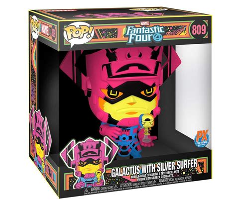 Jumbo Galactus Black Light Funko Pop Px Exclusive Debuts With A