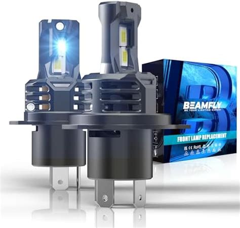 Amazon Fr Beamfly Ampoule H Led Voiture Lm Hb Lampes De