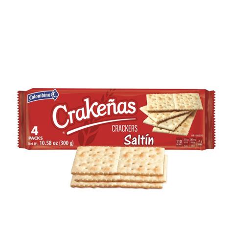 Crakeñas Saltin Pack 4 300g Colombina Unisource Solutions