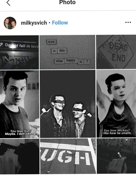 Shameless Mickey And Ian Aesthetic Mickey And Ian Shameless Mickey