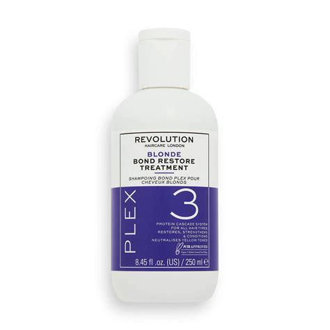 Revolution Haircare Blonde Plex 3 Bond Restore Treatment 250ml