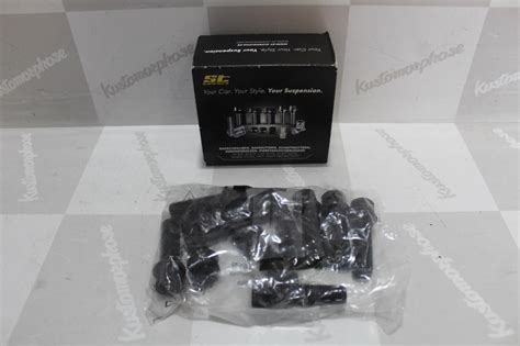 Kit De Visserie De Roue 10 Pièces Noir Kustomorphose