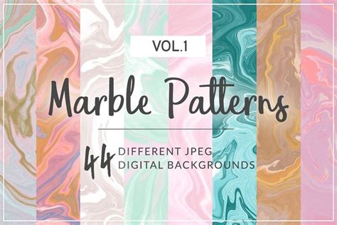 Marble Patterns Pack Vol.1 | Marble pattern, Pattern, Infographic templates