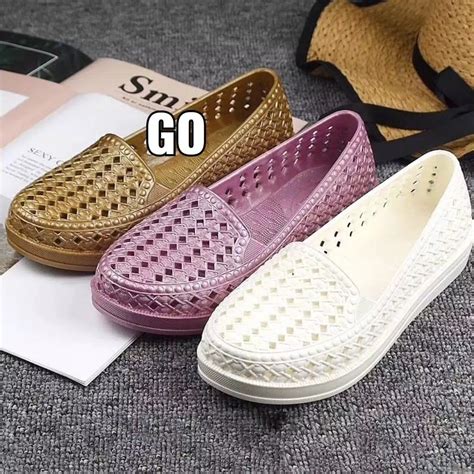 Jual Sogo Import Lobang Wajik Sepatu Wanita Murah Casual Santai Teplek