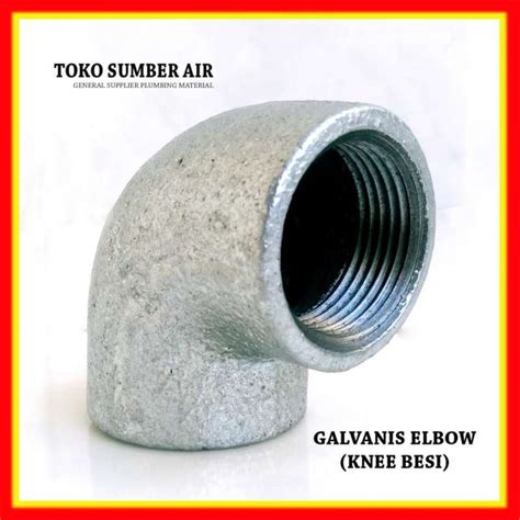 Jual Galvanis Elbow 2 12 Inchi Knie Drat Besi Di Seller Sumber Air