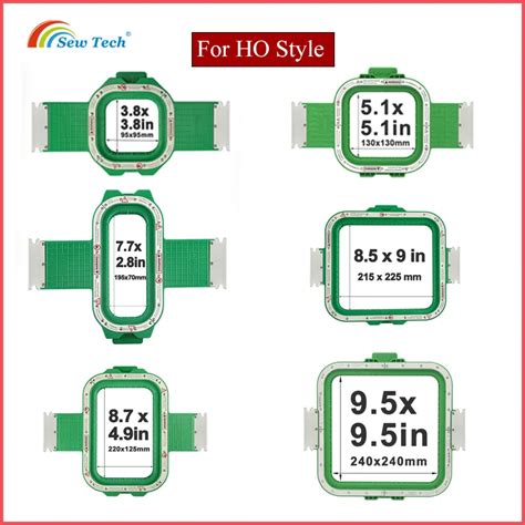 Sew Tech Magnetic Hoops For Embroidery Machine With Ho Style Brackets