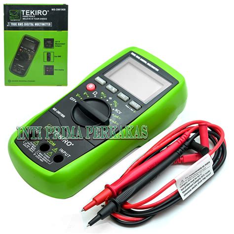 True RMS Digital Multimeter Tekiro MS DM1908 Lazada Indonesia