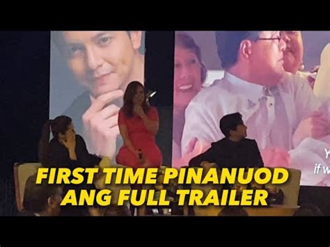 Alden Julia With Cast Sabay Sabay Pinanuod Ang Full Trailer Ng Five