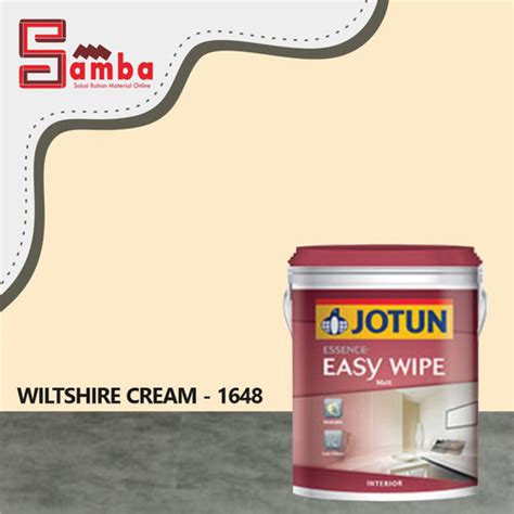 Jual JOTUN WILTSHIRE CREAM 1648 ESSENCE EASY WIPE MATT 3 5 LTR Kota