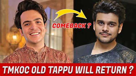 Taarak Mehta Ka Ooltah Chashmah Bhavya Gandhi Is Returning As Tapu