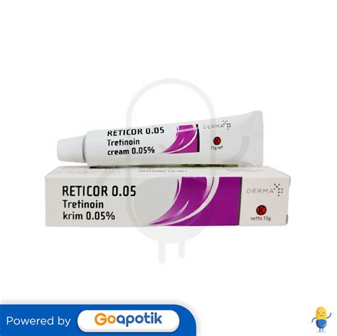 Reticor Cream Gram Tube Kegunaan Efek Samping Dosis Dan