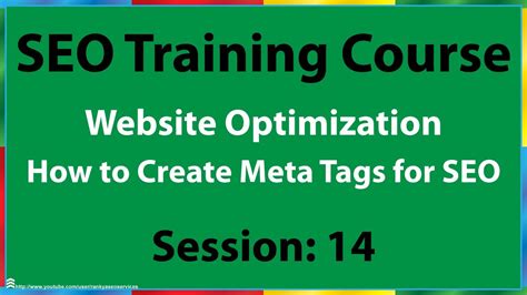 14 How To Create Meta Tags For SEO YouTube