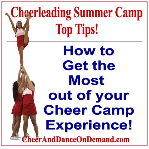 How To Make The Most Of Your Cheerleading Summer Camp Cheer And Dance