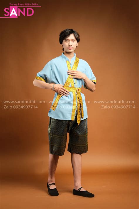 Trang Phục Kmer Nam Sand Outfit