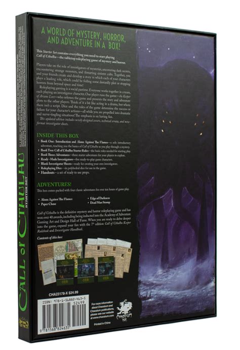 Call Of Cthulhu Rpg Starter Set Deskové Hry Planeta Her