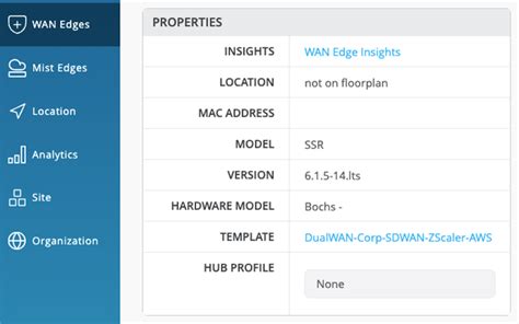 Monitor Session Smart Router Deployed As Wan Edge Mist Juniper Networks