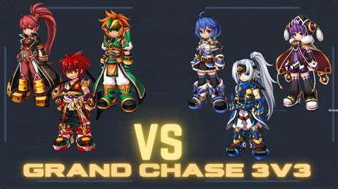 Grand Chase Classic Pvp Hard 3v3 Youtube