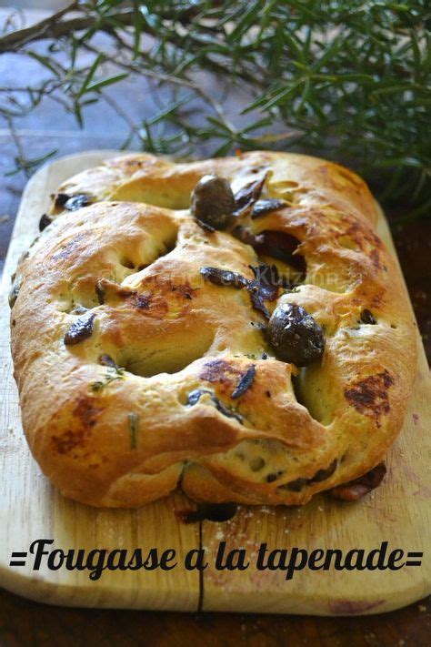 Cuisine Saine Et Durable Fougasse Tapenade D Olives Noires Et Herbes