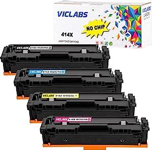 Amazon VicLabs NO CHIP Compatible Toner Cartridge Replacement