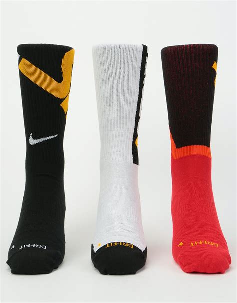 Nike Sb Everyday Max Lightweight Crew Socks 3 Pack Multi Bwb