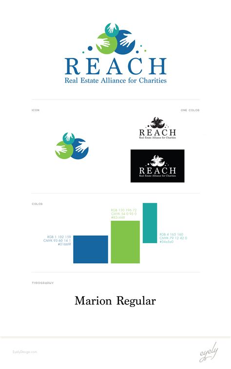 Eyely Design Reach Real Estate Logo For Non Profit In Southern New Jersey