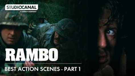 The Rambo Trilogy Part 1 Best Scenes With Sylvester Stallone YouTube