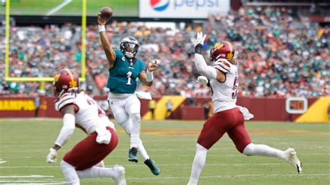 Commanders Vs Eagles Gameday Preview Can Washington Stop Jalen Hurts