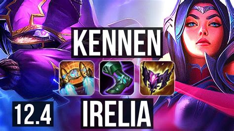 Kennen Vs Irelia Top Defeat 22m Mastery 6 Solo Kills Kr