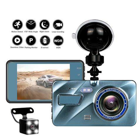 Baco Car Dvr Kamera Mobil P Inch Screen With Rear Camera A