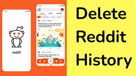 How To Delete All History On Reddit App YouTube