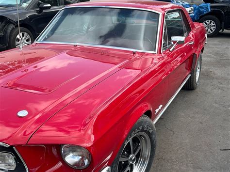 1968 Ford Mustang Red RWD Manual GT CS For Sale