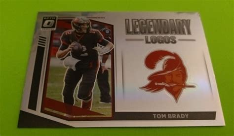 Tom Brady Donruss Optic Holo Prizm Legendary Logos Ll Mint