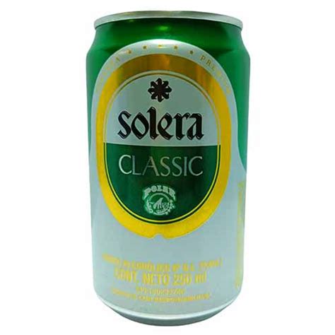 CERVEZA SOLERA CLASSIC LATA 250ML SEGOMARKET