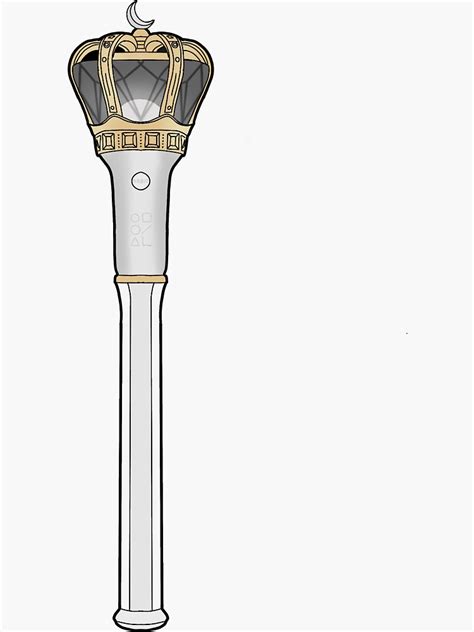 Loona Lightstick Sticker For Sale By Mariseoul Redbubble