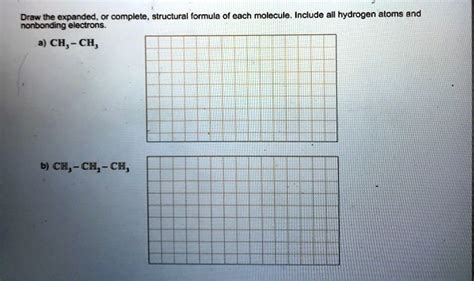 SOLVED Draw The Expanded Or Complete Structural Formula Of Cach