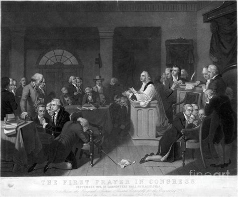 Continental Congress, 1774 Drawing by Granger - Pixels