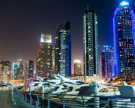 Dubai Marina View X Wallpaper