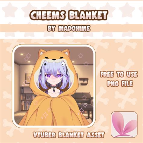 FREE Vtuber Asset Cheems Blanket Mado Hime S Ko Fi Shop Ko Fi