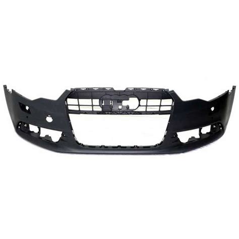 CAPA For 12 15 A6 Front Bumper Cover W Park Sensor Holes AU1000208