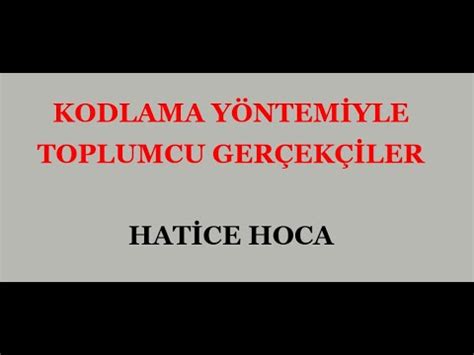 TOPLUMCU GERÇEKÇİ SANATÇILARIN ŞİFRESİ YouTube