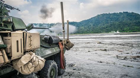 A Light Armored Vehicle With Alpha Company Battalion Nara Dvids